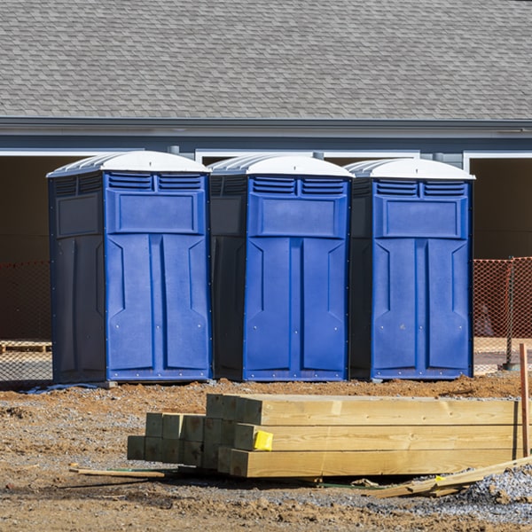 how do you dispose of waste after the portable restrooms have been emptied in Loraine North Dakota